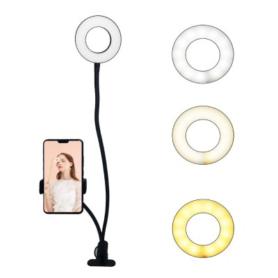 Lightweight hot-selling fill light bracket Mobile phone live video beauty light Cheap makeup light